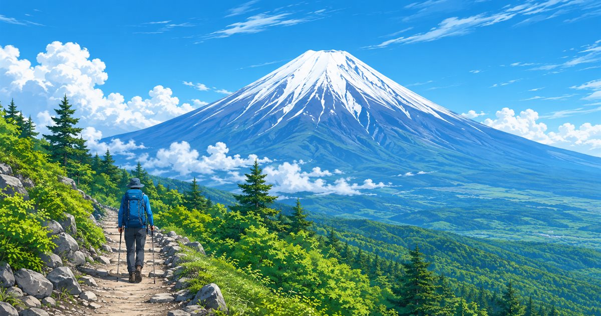 2026年の富士登山は何が必要?4ルート・入山料・規制を公式情報で比較