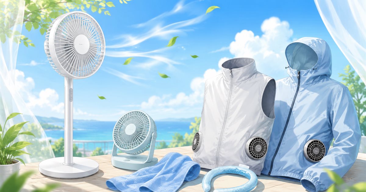 「空調」の検索が急上昇、空調服とエアコンを調べた